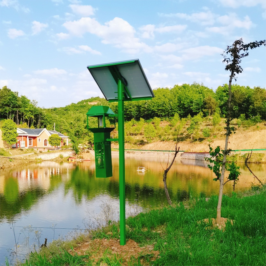 風(fēng)吸式太陽能殺蟲燈ZW-FX06